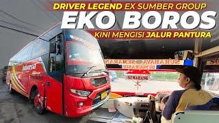 PENUH SENSASI BEGINI AKSI DRIVER BERNYALI EKO BOROS  Trip Jaya Utama ATB Surabaya - Semarang