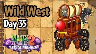 Plants vs Zombies 2 Reflourished  Wild West Day 35 - Zombot War Wagon 2.0