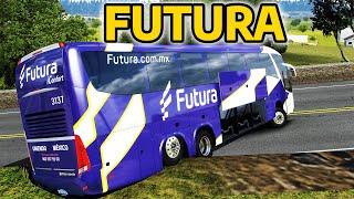 Este BUS hace DRIFTING FUTURA Marcopolo G7 MP135MX Chófer de Autobús San Juan del Río Querétaro