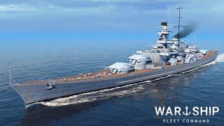 Warship Fleet Command WW2 Naval War Game gameplay