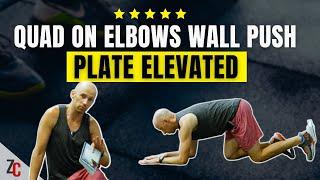 Quad on Elbows Wall Push   Plate Elevation