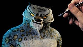 Sculpting Tai Lung  Kung Fu Panda Timelapse