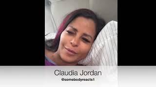 CLAUDIA JORDAN CONFIRMS SHE CONTRACTED COVID19 AND HAS A MESSAGE FOR THE IGNORANT FANS #trending