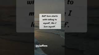 Self love affirmation ️ #shortsvideo #viralreels #shortsviral #affirm #viral #selflove #reels