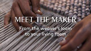 MEET THE MAKER  The making of our wool-blend rugs