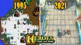 Evolution Game Heroes of Might and Magic 1995 to 2021  Evolution Of Games