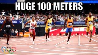 Noah Lyles VS. Kishane Thompson & Oblique Seville  Mens 100 Meters - 2024 Olympic Games