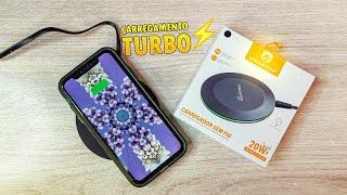 Carregador Sem Fio Por Indução Hmaston YS-28 de 20W de Potencia. Review e Teste