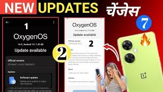 New Update  OnePlus Nord CE 3 Lite 5G  1.49 GB & 77.24 MB  OxygenOS 14 version  Android 14
