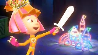 Simka die Prinzessin-Ritterin  Die Fixies  Animation für Kinder