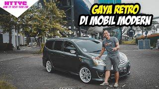 GAYA RETRO DI MOBIL MODERN EMANG BISA ? MODIFIKASI NISSAN LIVINA