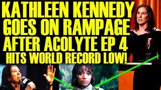 KATHLEEN KENNEDY BLAMES FAKE REVIEWS AFTER ACOLYTE EPISODE 4 RATINGS HITS WORLD RECORD DISASTER