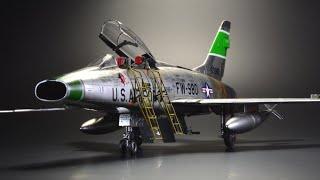 F-100F Super Sabre - Italeri + Trumpeter 172 - Aircraft Model