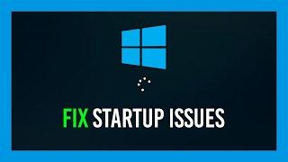 Fix Windows 10 start-up - Blackscreen Bootloop Infinite Loading 2024