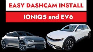 Easily install a dash cam with hidden wiring in minutes. ioniq5 and EV6
