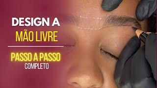 DESIGN A MÃO LIVRE  PASSO A PASSO COMPLETO