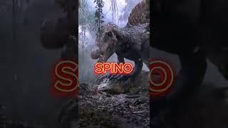 REXY VS SPINO #jurassicworld #shorts #viral