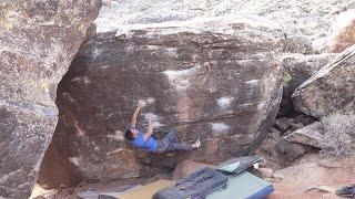 Moes Valley Bouldering Dead Rabbit V10