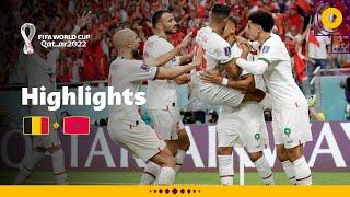 Famous win for The Atlas Lions  Belgium v Morocco  FIFA World Cup Qatar 2022