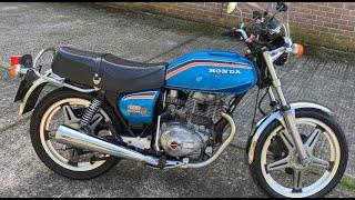 Honda CB400A Hondamatic - Walk Around and Short Ride Out Classic Motorcycle