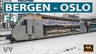  The Bergen Line - train journey from Bergen to Oslo