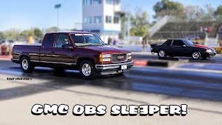 SLEEPER OBS 97 GMC SLE SIERRA 12 TON EXT CAB PUMP GAS PROCHARGED SBC DAILY DRIVER BYRON