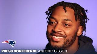 Antonio Gibson We felt like this was the best place for me.  Patriots Press Conference