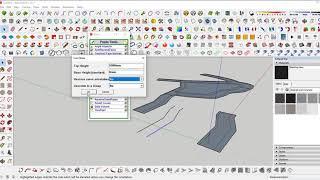 Sketchup Eğimli Arazide Yol Rampa Yapımı