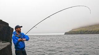 Rock Fishing in Scotland  Lure Fishing for Pollack  Isle of Skye