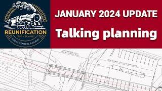 Great Central Railway Reunification project January update - talking about planning