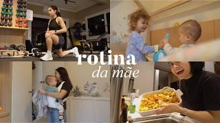 Rotina de uma mãe de dois e dona de casa acordando às 5h da manhã