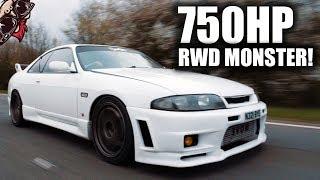  BIG POWER R33 RIPS THE STREETS SKYLINE GTST REVIEW