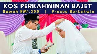 Kos Perkahwinan Bajet & Proses Mudah