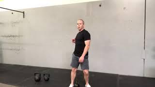 Kettlebell Low Windmill