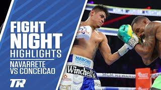 Navarrete Drops Conceicao Twice Conceicao Comes Roaring Back Fights to a Draw  FIGHT HIGHLIGHTS