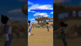 Vegeta Meets Bardock #shorts #dbz #vegeta #bardock #goku #dragonball #anime