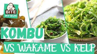 KOMBU VS WAKAME VS KELP DIFFERENCES EXPLAINED Japanese seaweed Are kombu wakame and kelp the same?