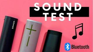 SONOS ROAM BOSE SOUNDLINK REVOLVE II UE BOOM 3 - Sound Test
