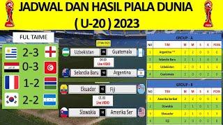 HASIL DAN JADWAL PIALA DUNIA U-20 TADI MALAM  Uruguay vs InggrisPrancis vs Gambia