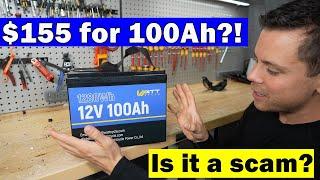 $155 WattCycle LiFePO4 Budget Battery Tested Is it a Scam?