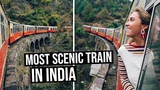 Most Scenic Train Ride in India  Toy Train from Kalka to Shimla