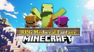Minecraft Players Simulate a Medieval Fantasy MMO  Bad at the Game Edition