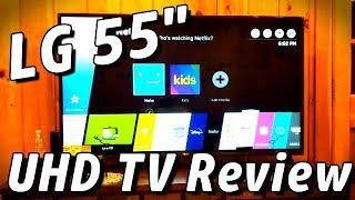 Actual Review of The LG 55 4k SMART TV - 55UK60 LED UHD Flat Panel