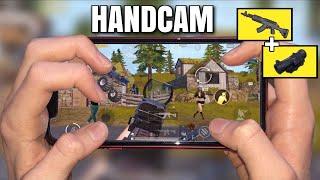 5 FINGERS + M762 ON FIRE iPhone 11 HANDCAM  PUBG Mobile