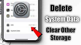 How To Delete System Data In iPhone  Delete System Data iPhone  How To Clear System Data On iPhone