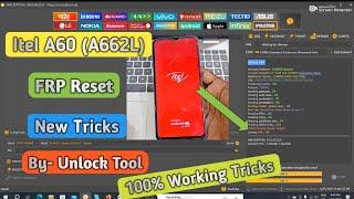 Itel A60 FRP Reset By Unlock Tool  Itel A662L FRP Reset By Unlock Tool Easy Tricks