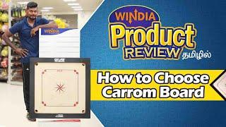 How To Choose Carrom Board_Carrom Review_Windia Sports Store