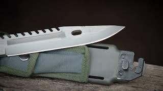 Military Style M9 Bayonet Knife with Sheath  Sportsmans Guide