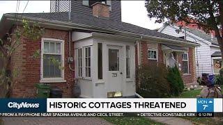 Group trying to save Toronto’s historic Garrison Cottages from demolition