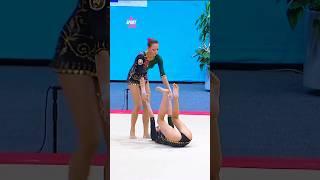  INSANE Acrobatics In Womens Gymnastics #shorts